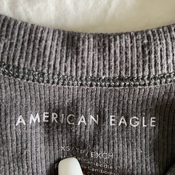 Grey Knit Tank American Eagle Size XS - Picture 2 of 2